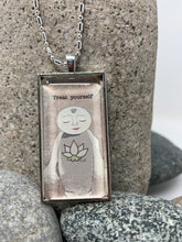 Load image into Gallery viewer, ॐ Framed Wearable Jizō Art Pendants