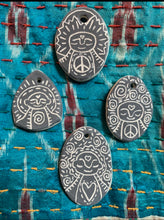 Load image into Gallery viewer, ॐ Jizō Pottery Pendants