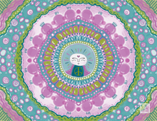 Load image into Gallery viewer, ॐ MANDALA NOTECARDS (Bright Bundle)