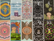 Load image into Gallery viewer, ॐ Square Framed Double Jizō Pendants