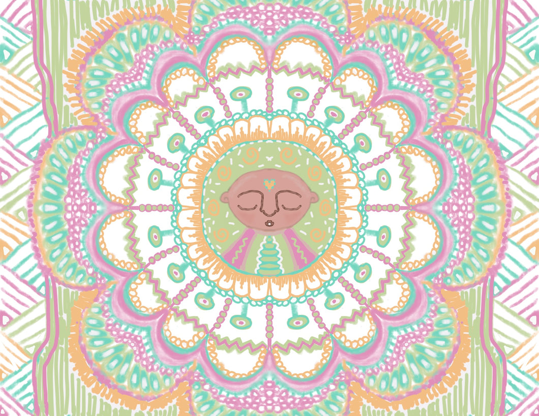 ॐ MANDALA NOTECARDS (Pastel Bundle)